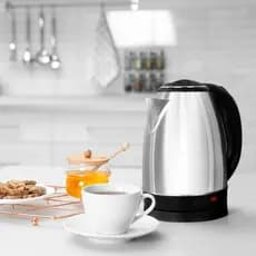 Chaleira Elétrica Inox 1.8L Lailar Jarra Aquecedora de Água Rápida