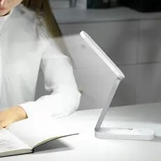 Luminária Abajur Escritório/quarto Flexível Recarregável Usb