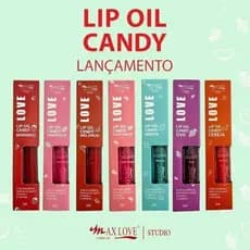 Lip Oil Candy Gloss - Diversos Sabores