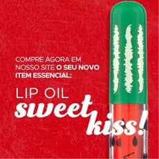 Gloss Kisses Dalla Lip Oil Hidratante Brilho Natural Lábios