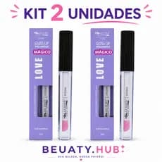 Kit 2 Gloss Lip Volumoso Mágico Max Love | Ácido Hialurônico