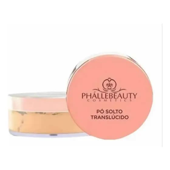 Pó Solto Translúcido Phállebeauty Woman's Be You para Rosto Perfeito Matte 10g