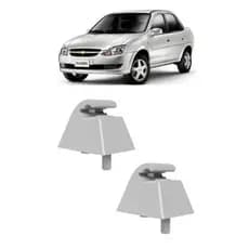 Par  Suporte Quebra Sol Astra Corsa Prisma Celta Astra Meriva