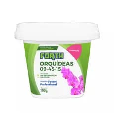 Fertilizante para Plantas Forth Orquídeas Floração 09-45-15, 100g Floração Fortificação