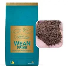 Ração Wean Prime 0.8 mm Starter Para Todo Tipo De Peixe 0.8mm 2kg Ótima Para fazer Massa para Pescar