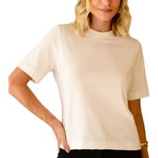 Blusa Feminina T-Shirt Boxer Casual e Confortável