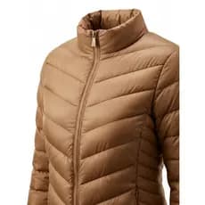 Jaqueta Feminina Acinturada Sem Capuz Gominho Blusa de Frio Confortável e Moderna