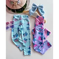 Calça Legging em Suplex Stitch Confortavel