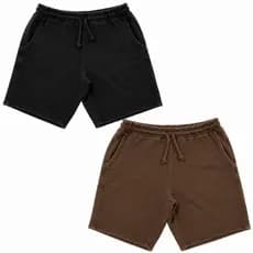 Kit 2 Bermudas Masculina Premium Shorts Moletinho Estonado