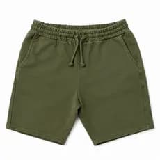 Bermuda Masculina Moletinho Shorts Premium Estonado com Corte a Fio e Bolsos Laterais