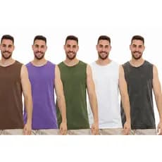 Regata Machão Masculina P ao G2 Plus size Estonada para Treino academia Corrida Estilo Streetwear