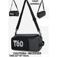 Porta chuteira Couro Bolsa Esportiva De Academia Tênis Impermeável 661