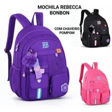 Mochila Mini Rebecca Bonbon De Costa 14" Juvenil Pequena 24546