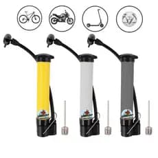 Bomba De Ar Vertical Encher Pneu Bike Bicicleta Bola 25cm 1 Peça - Pedal with Joy