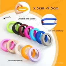 6,5cm Bota De silicone Para Garrafa De Água aquaflask Hidroflask Acessórios tyeso Antiderrapante Botas Sem Logotipo