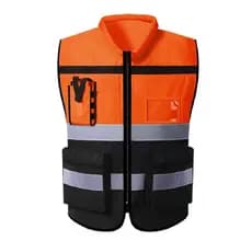 Colete Refletivo, Roupas de Segurança Rodoviária e de Tráfego, Divisão de Código, Colete de Segurança para Construção JS