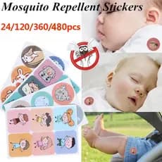 Kit 360 Unidades Sai Mosquito Adesivo Repelente Natural