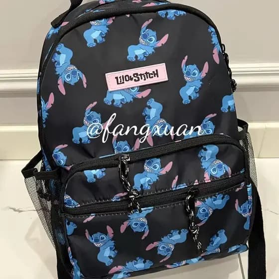 Novo Estilo Crianças Bolinhas Mochila Chuveiro De Grande Capacidade Pode Adotar Carrinho SLZJ
