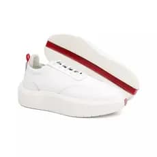 Sneaker Masculino Couro Legítimo Confortável Macio Social Luxo
