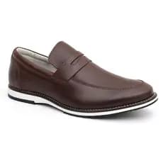 Sapato Masculino Couro Legítimo Oxford Slip-On Loafer Elite Elegante Luxo