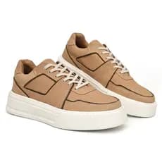 Sapato Social Sneaker Masculino Tênis Couro Legítimo Premium Estiloso Confortável