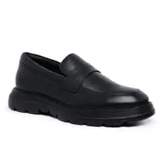 Sapato Social Slip On Masculino Estiloso Confortável Macio Couro Legítimo