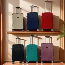 Mala Viagem Bordo Abs 8kg-10kg Rodinhas 360 Design Premium