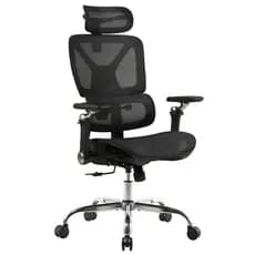 Cadeira de Escritório Ergonômica Gamer Giratória com Apoio de braço 6D Apoio Lombar Ajustável 150kg
