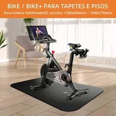 Tapete Fitness para Esteira e Bicicleta Ergométrica Impermeável Antiderrapante Multiuso Yoga Vários Tamanhos