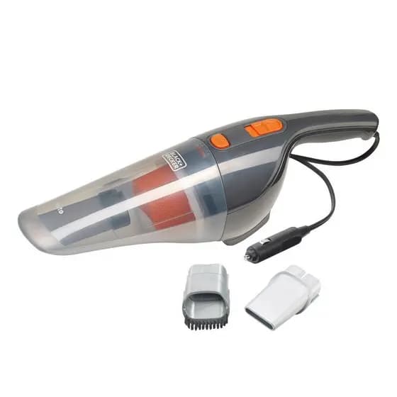 Aspirador Compacto De Automóveis BLACK+DECKER BDCV370-LA Com 2 Acessórios
