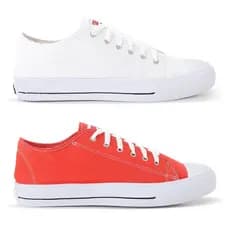 Kit 2 Pares Tênis Casual Feminino Star Casual Ótima Qualidade Envio Imediato Promoção