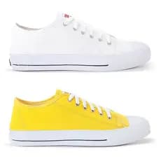 Kit 2 Pares Tênis Star Feminino Casual Ótima Qualidade Promoção Envio Imediato