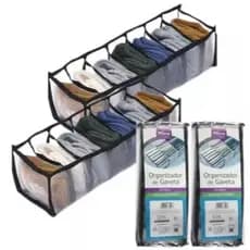 Organizador de Gavetas com 7 Compartimentos divisórias Sortido