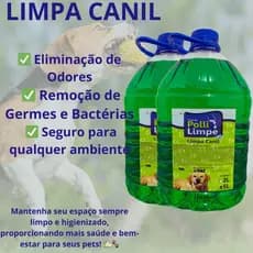 KIT 2 Limpa Canil EucaliptoTira Cheiro De Xixi com Facilidade Eliminação de Odores Ambiente Cheiroso Por Mais Tempo