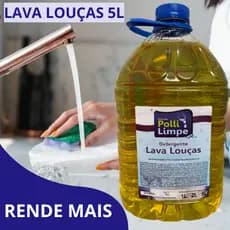 Detergente Líquido Lava Louça Neutro | Alto Rendimento | Limpeza e Brilho