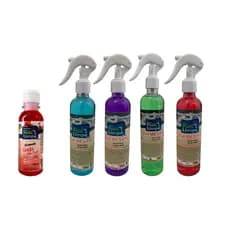Kit 2 Água de Lençol Perfume Para Tecidos e Ambiente de 240ml + Essência de 140ml