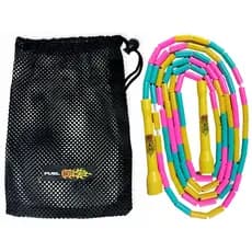Corda Pular Segmentada Crossover Beaded Rope Freestyle Ajustável Original Fuel Sports - Candy