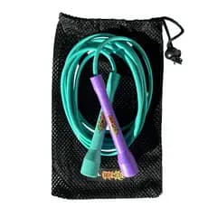 Corda De Pular Speed Rope Cross Fit Boxe Ajustável Original Fuel Sports HotWOD PVC 5mm Boreal