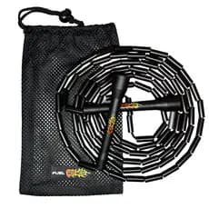 Corda Pular Segmentada Crossover Beaded Rope Freestyle Ajustável Original Fuel Sports - Darkness