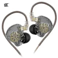 KZ-EDX Lite HIFI Fones De Ouvido Baixo, Earbuds De Música Estéreo,