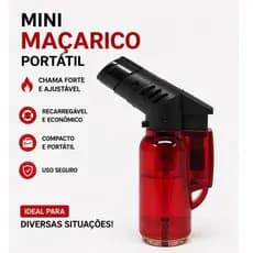 MINI MAÇARICO ACENDEDOR AUTOMÁTICO UTENSILIOS DE COZINHA ARTESANATO CAMPING
