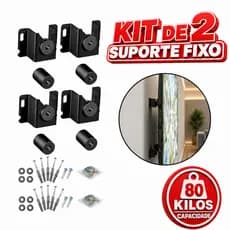 Kit Suporte TV Parede Universal Completo Compacto Reforçado Fácil Montagem Completa Promoção