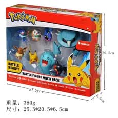 Pokémon Pokémon Figura Charizard Charizard Ultimate Combat Doll Conjunto de 10 peças Ornamentos de coleção de Anime