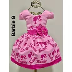 Vestido temático infantil festa aniversário personagem