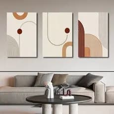 Quadro decorativo estampas florais coloridas planta aquarela decoração para casa sala quaro WT2032