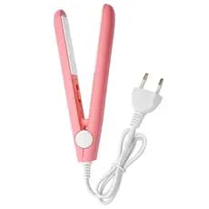 Chapinha Mini Portátil Compacta 17cm Cabelo Liso Bivolt Bolsa Viagem Rosa Verde Lilás Alisadora