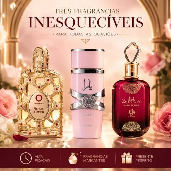 PERFUME IMPORTADO ARABES FEMININO IMPORTADO PREMIUM