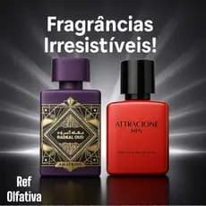 Perfume masculino kit 02 unidades, 100ml cada fragrância incorporada