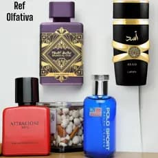 KIT COM 04 PERFUME MASCULINO, 100ML CADA