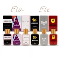 Coleção Exclusiva Eua de Parfum Femininoi e Masculino com Fracos Elegantes em Vidro Fragrancias Mais Desejedas
